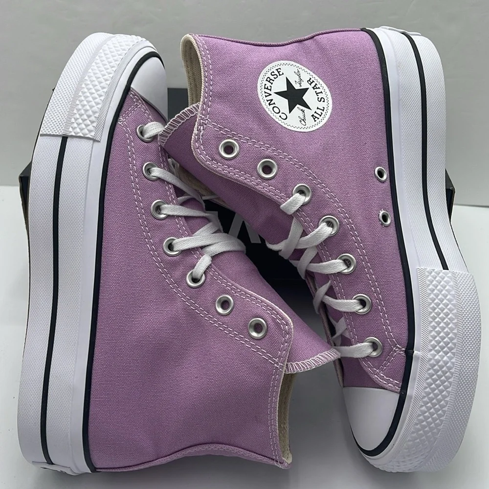 Converse WMNS Lavender High-Top Platforms A09392F CTAS LIFT HI CLASSIC AMETHYST